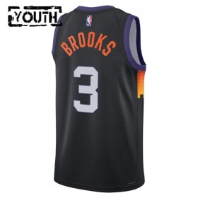 Dres Phoenix Suns Dillon Brooks Nike 2025-26 City Edition Crno Swingman - Dječji